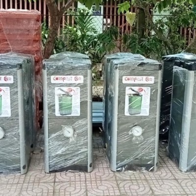 Thùng Compost 200L Xử Lý Rác Hữu Cơ