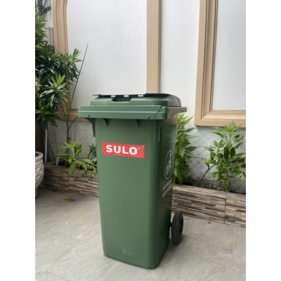 Thùng Rác Công Cộng 2 Bánh Xe Sulo 120L