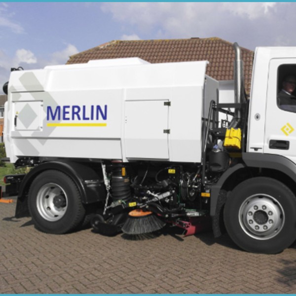 Xe Chuyên Dụng Quét Đường MERLIN 5.5m3